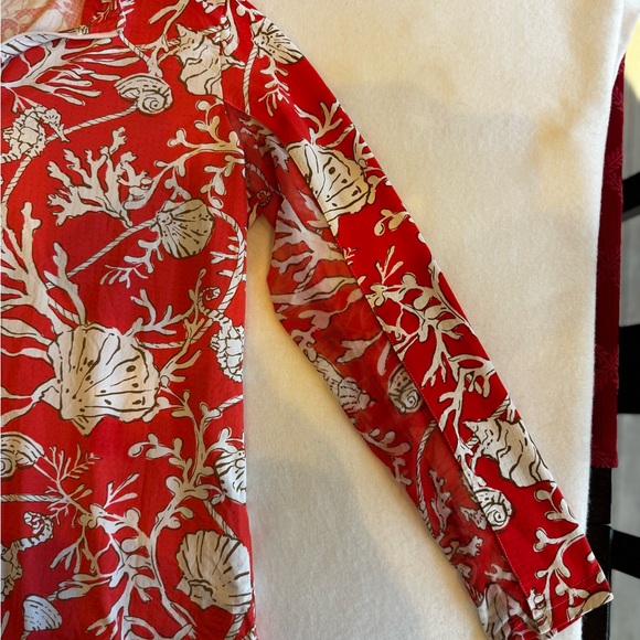 ICIKULS IBKUL Long Sleeve Tennis/Golf Performance Quarter Zip Collar Top Sz XL - Picture 5 of 9